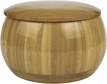 Amazon | Andux Space 碁笥 碁石入れ 竹製 碁石ケース 2個 セット WQG